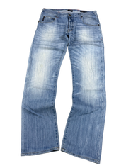 Armani vintage washed straight jeans (S)
