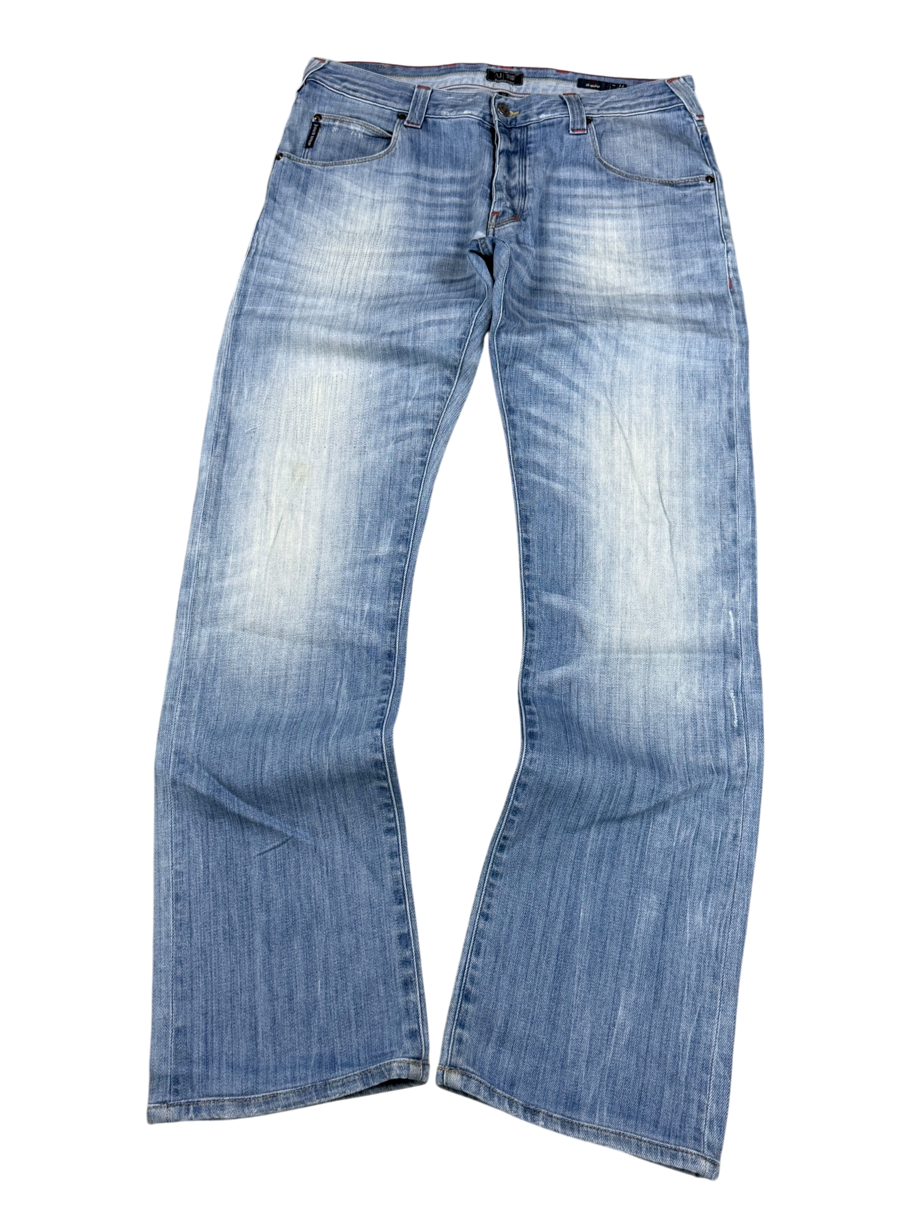 Armani vintage washed straight jeans (S)