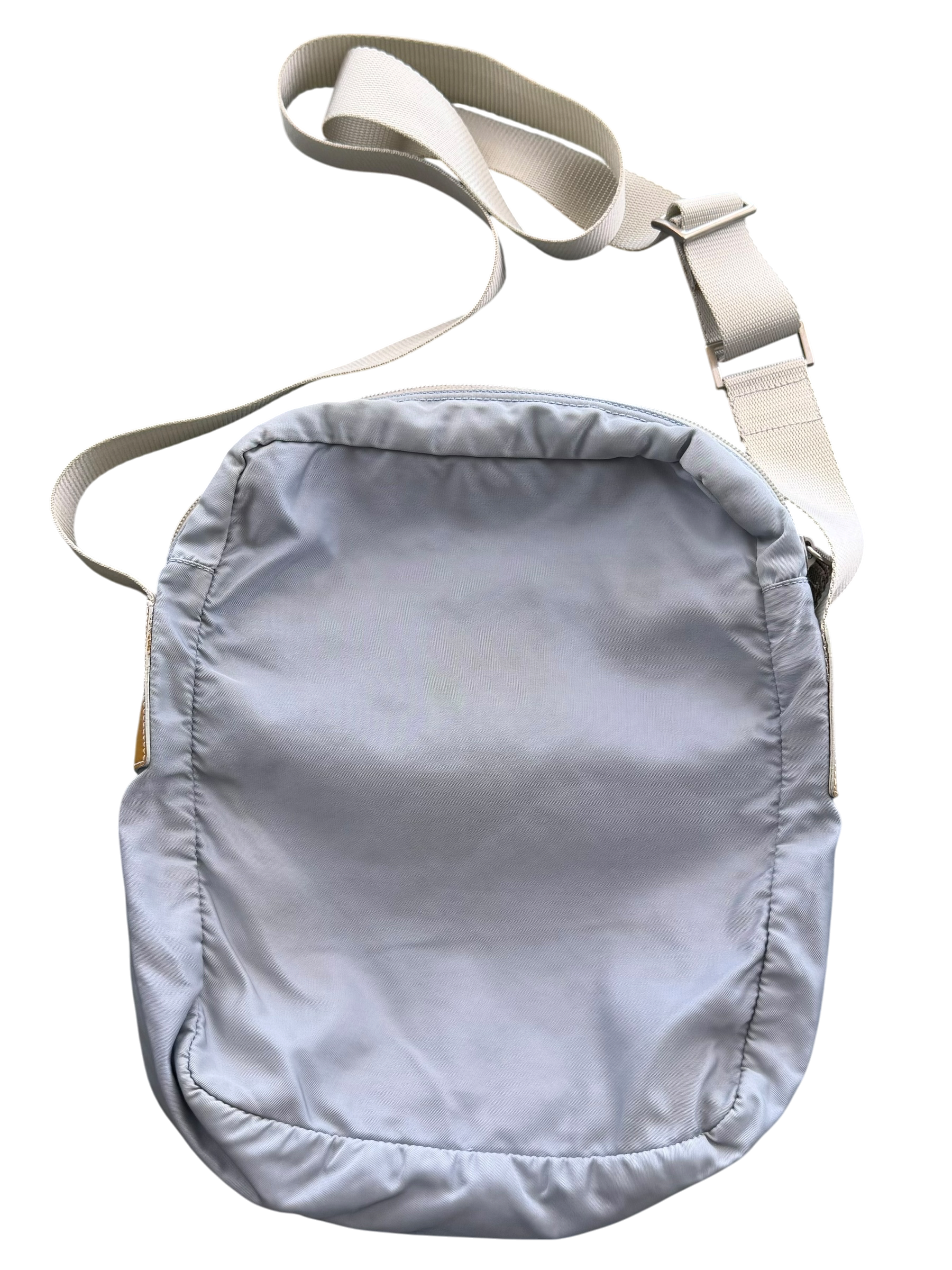 Prada Nylon Umhängetasche Babyblue