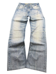 Washed Bootcut Jeans (XS-S)