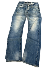 Crazy washed Straight Jeans (S)