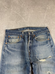 Levis 501 Washed Jeans (M)