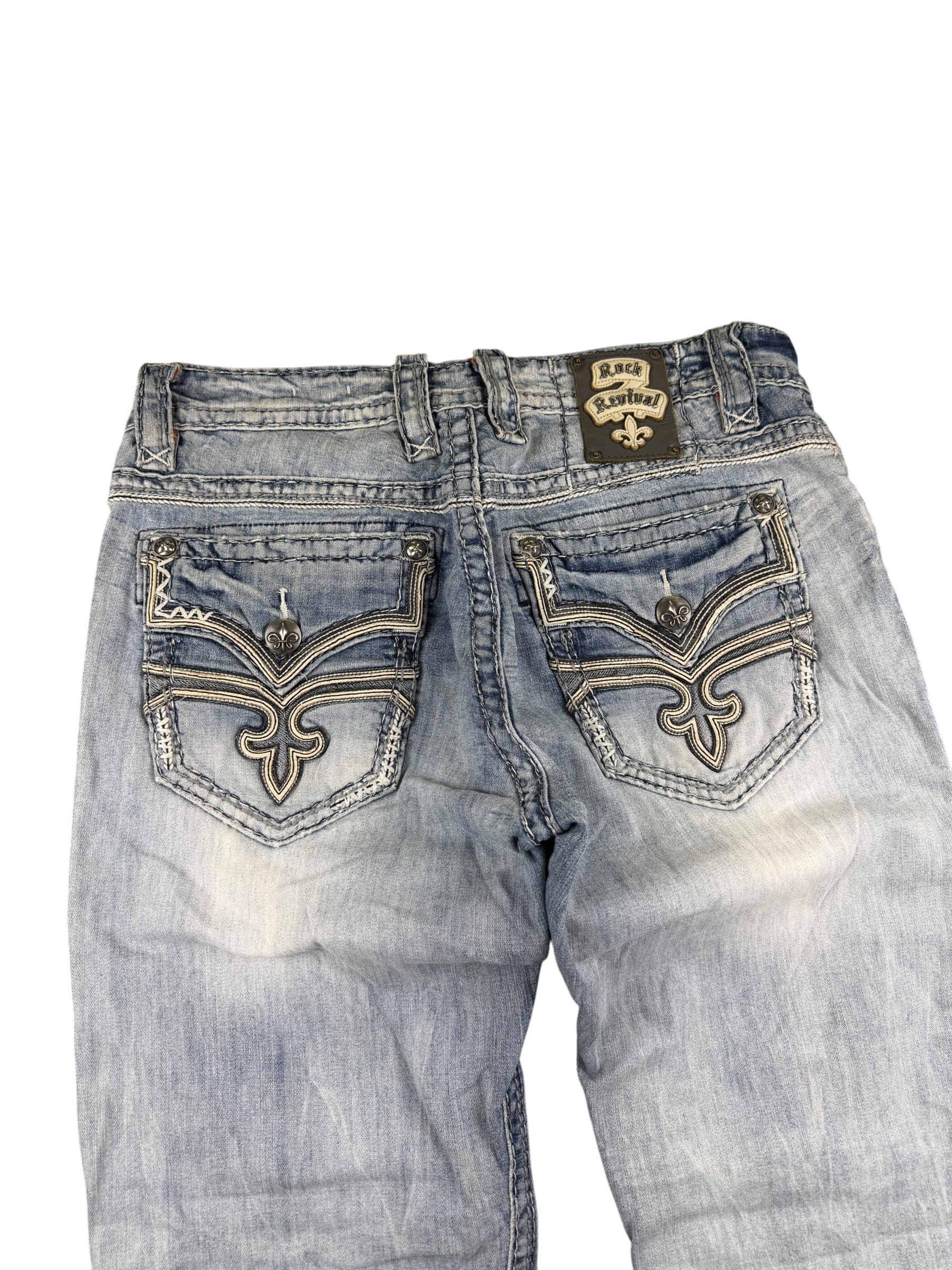 Rock Revival vintage washed Bootcut Jeans (M)