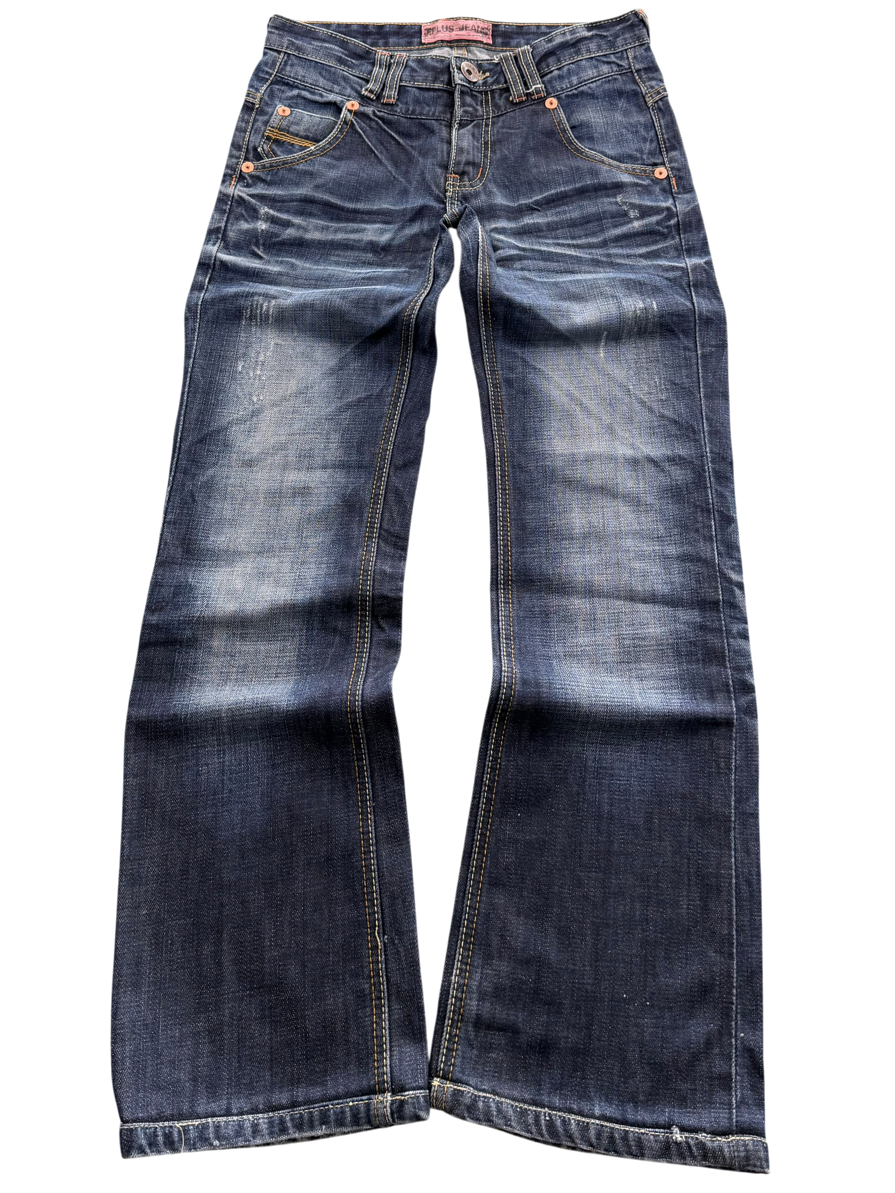 Washed Bootcut Jeans (XXS)