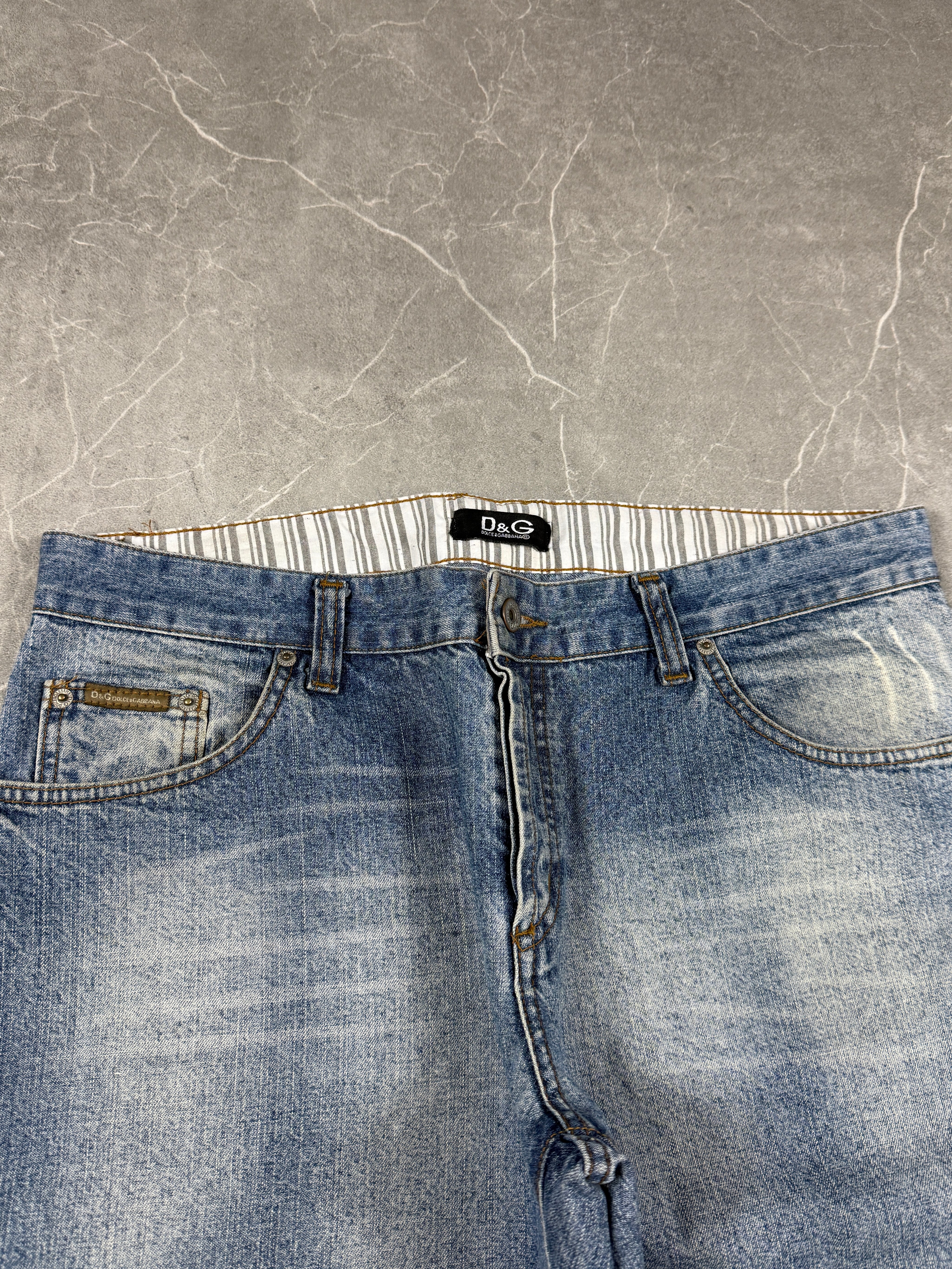 Dolce Gabbana Big Logo Jeans (S)