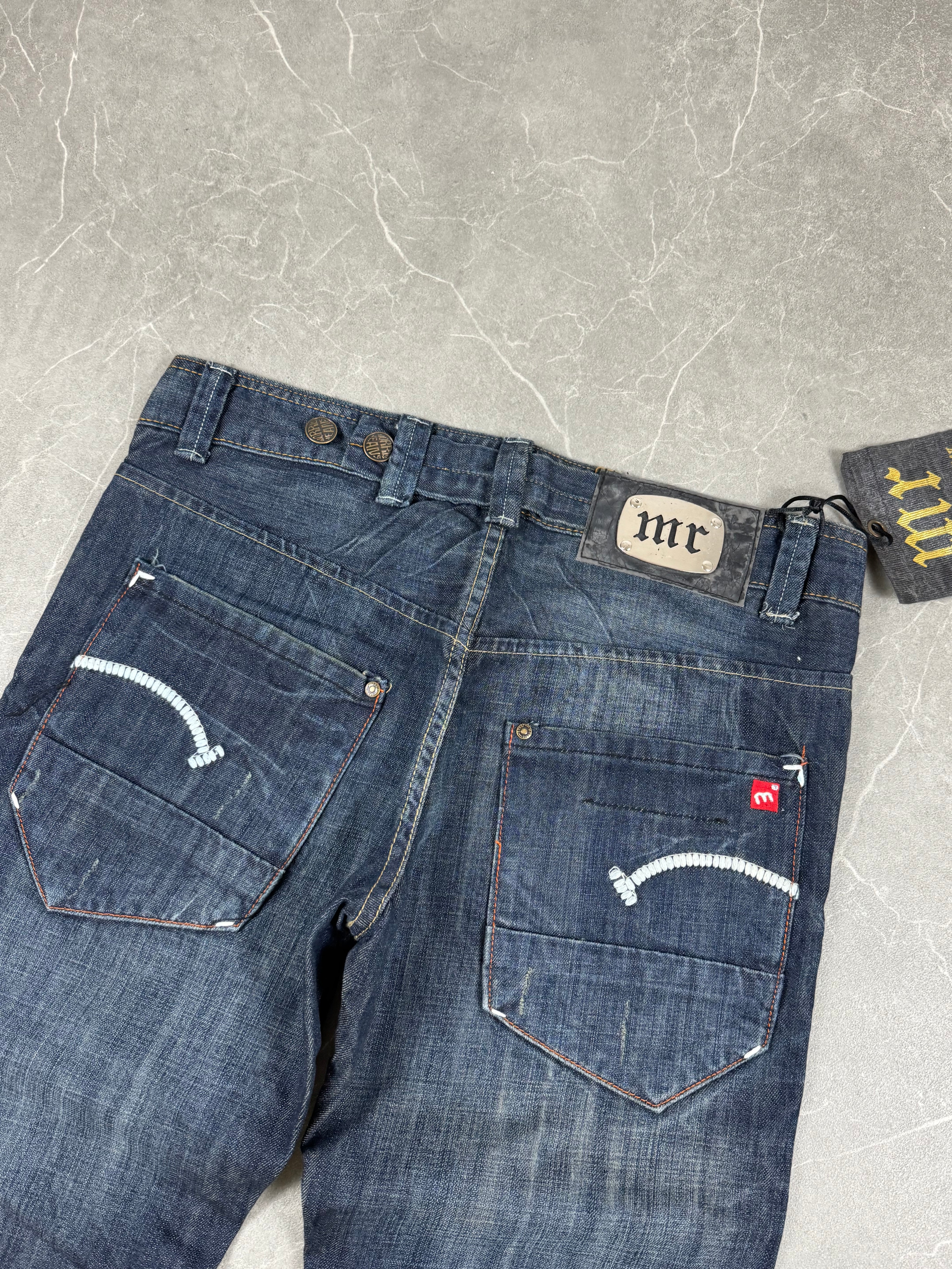 Vintage washed jeans (L)