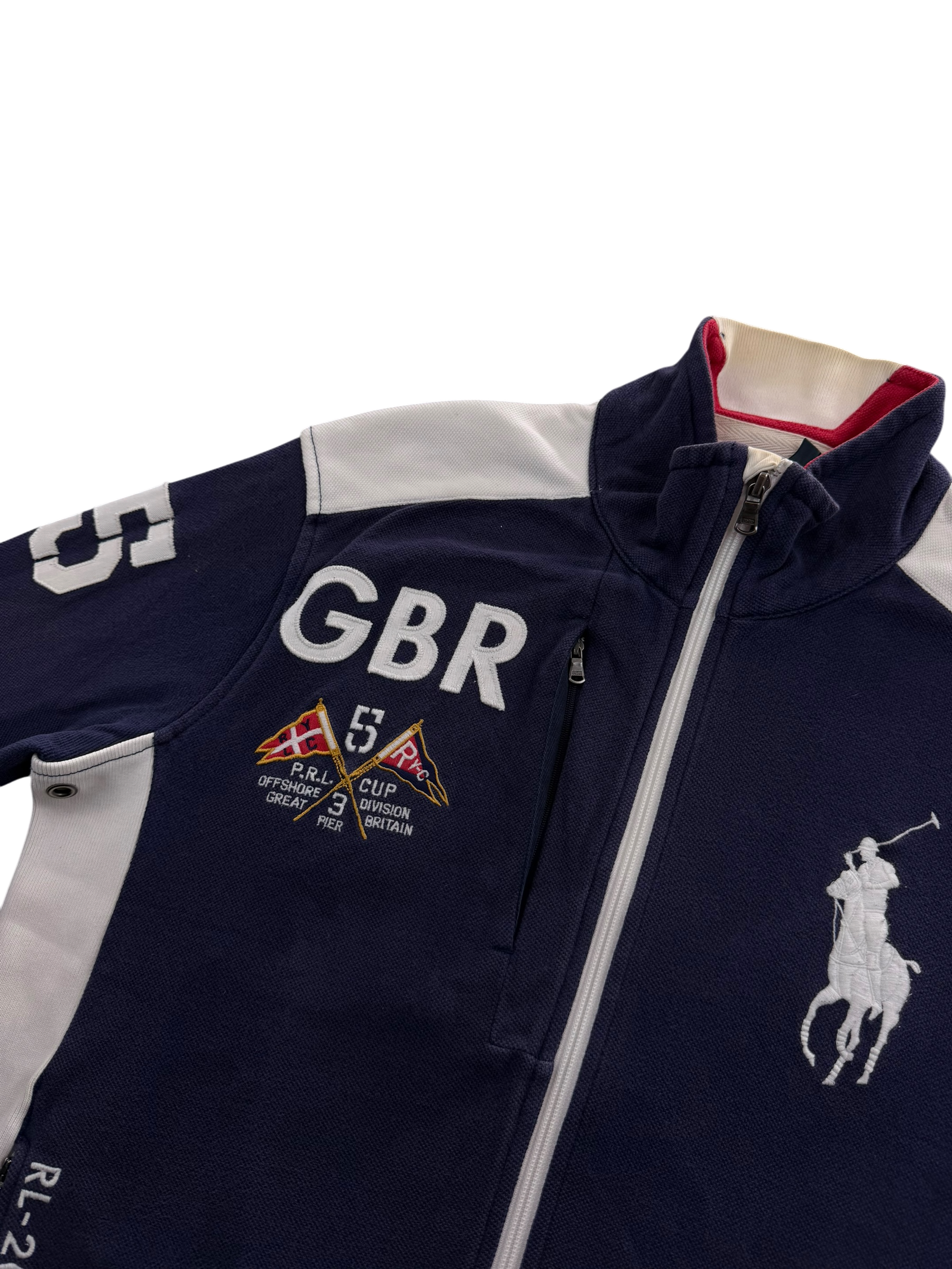 Ralph Lauren Big Pony GBR Zip Jacke (L)