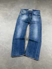 Vintage washed Straight Jeans (S)