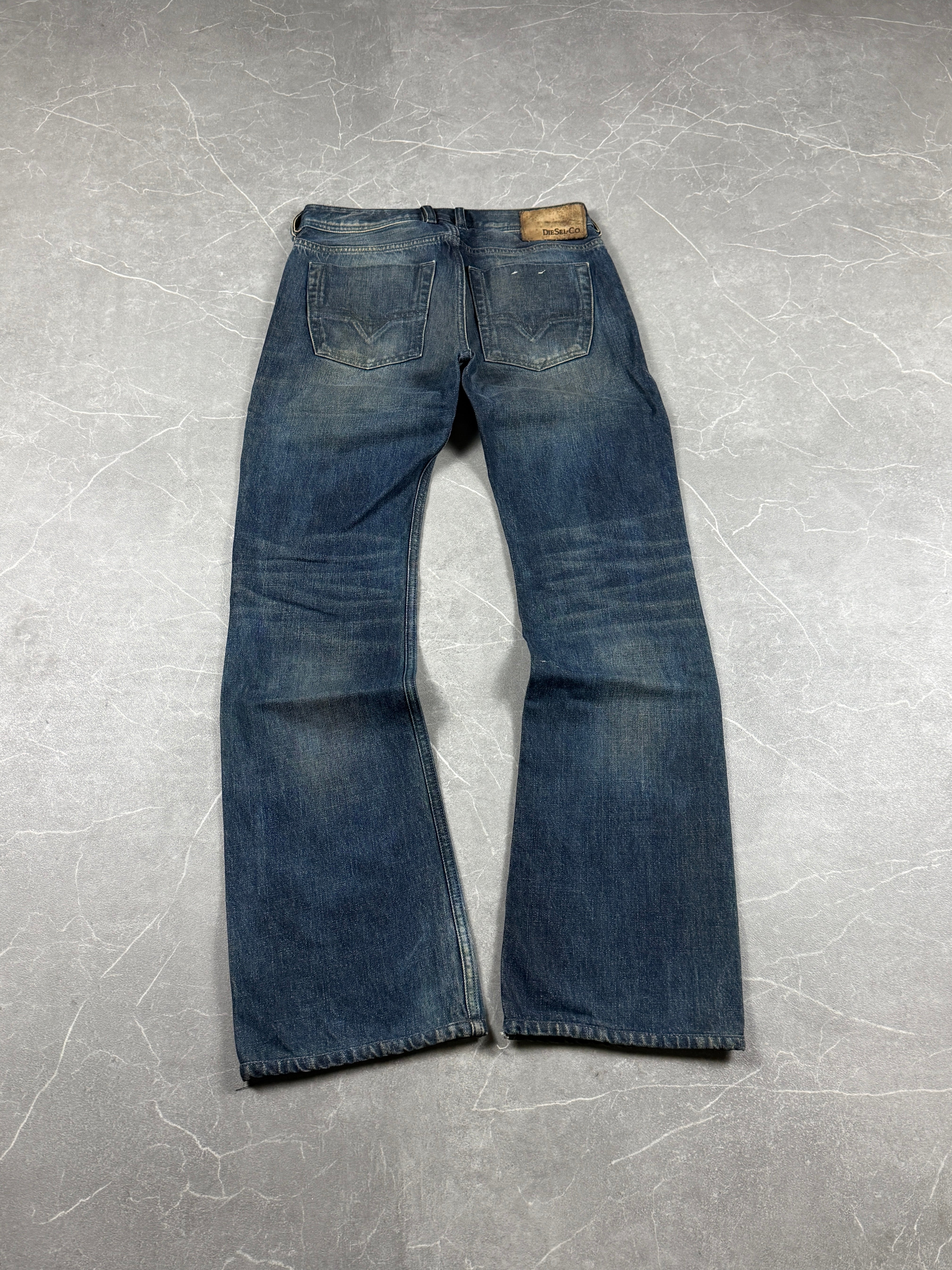 Diesel washed bootcut jeans (S)