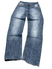 G-Star Logo Straight-Fit Jeans (XS)