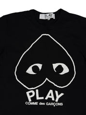 Comme des Garçons Play „upside down“ Heart Logo Tshirt (S)