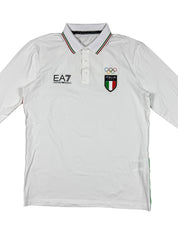 Armani EA7 ITALIA slimfit Longsleeve Poloshirt (M)