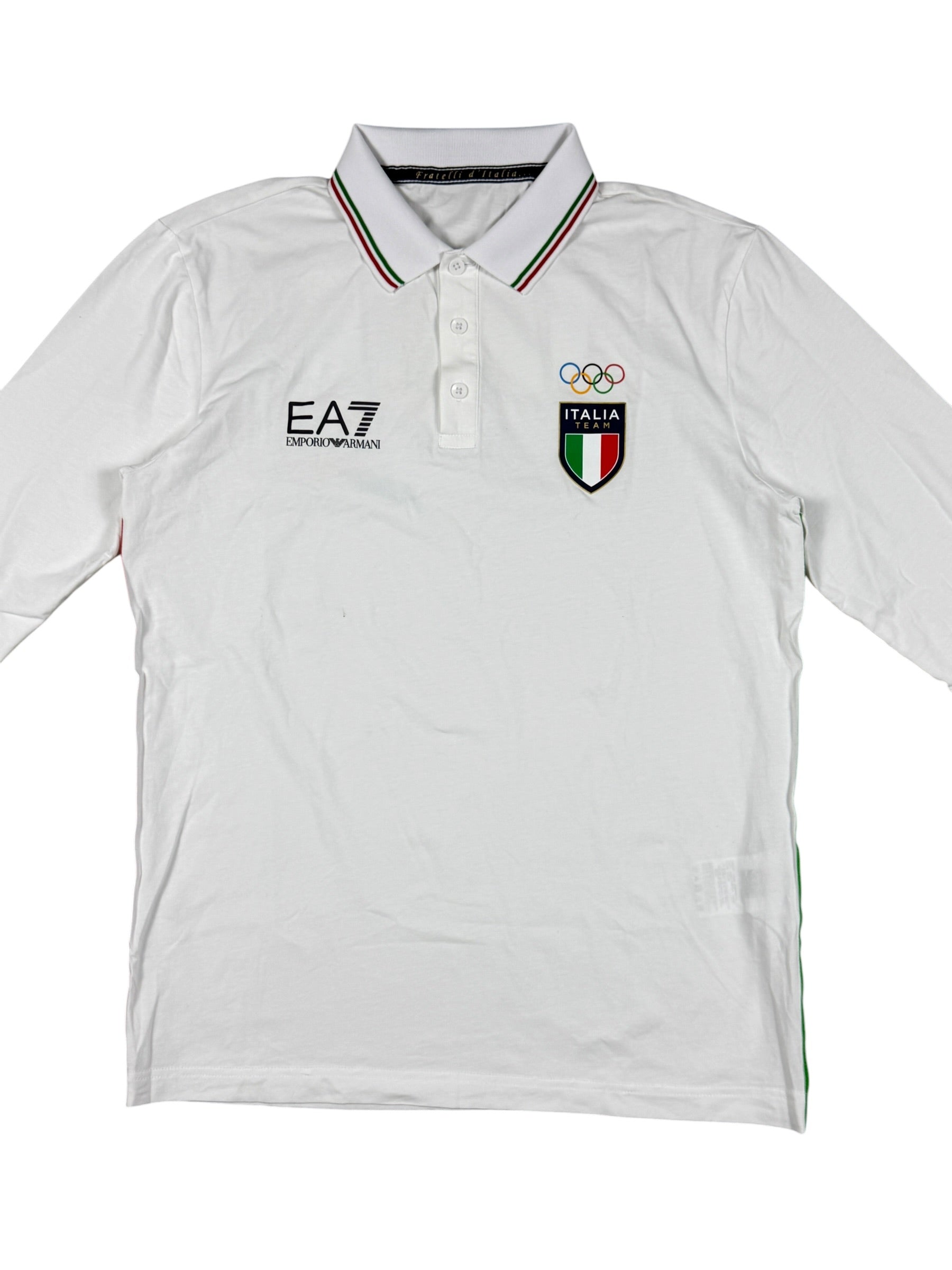 Armani EA7 ITALIA slimfit Longsleeve Poloshirt (M)