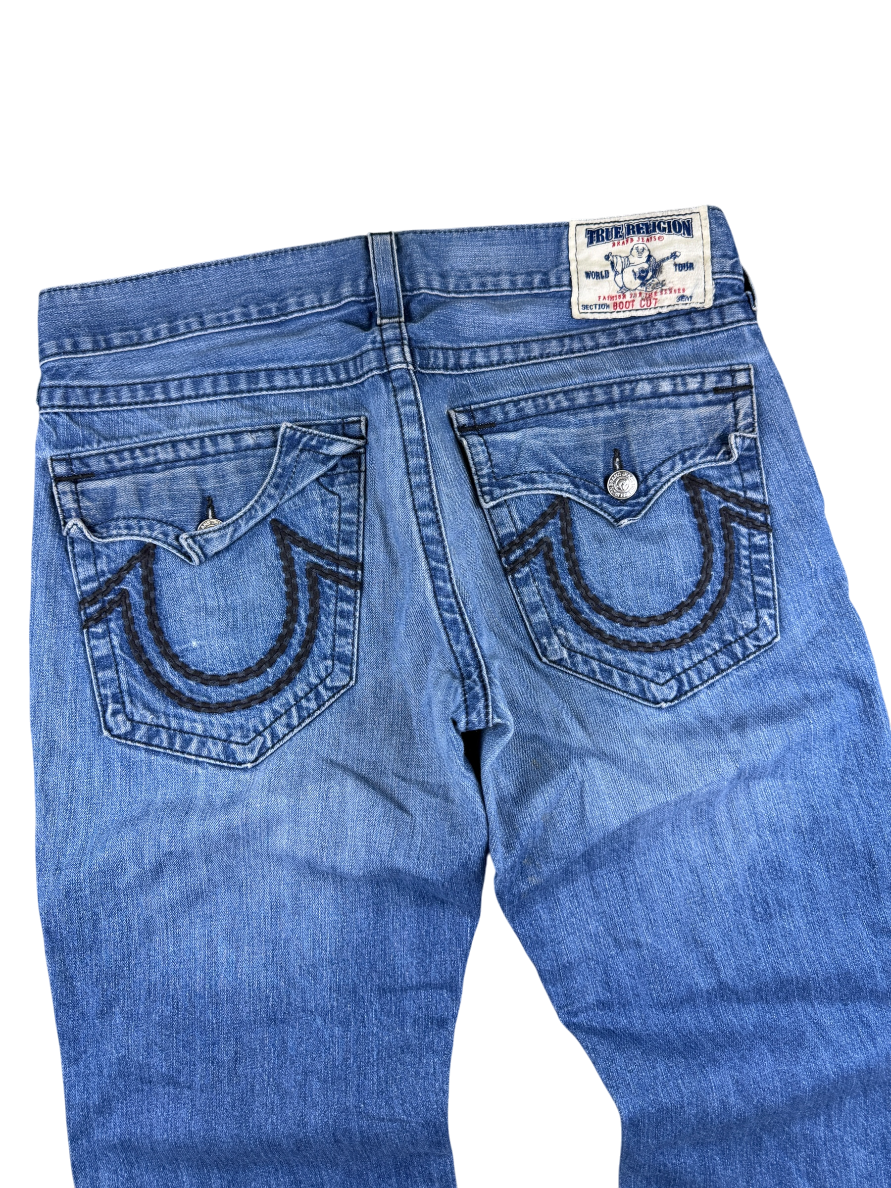 True Religion Baggy/Bootcut Jeans (L-XL)