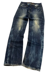 Crazy Washed Straight Fit Jeans (S-M)