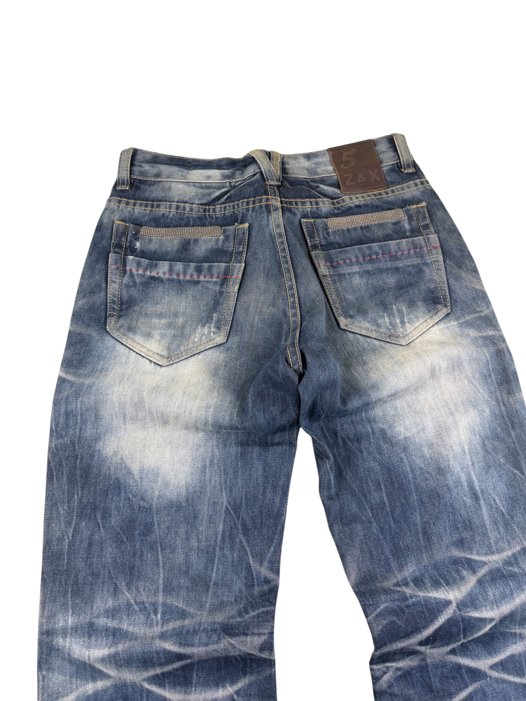 Ultra washed Straight Jeans (XS)