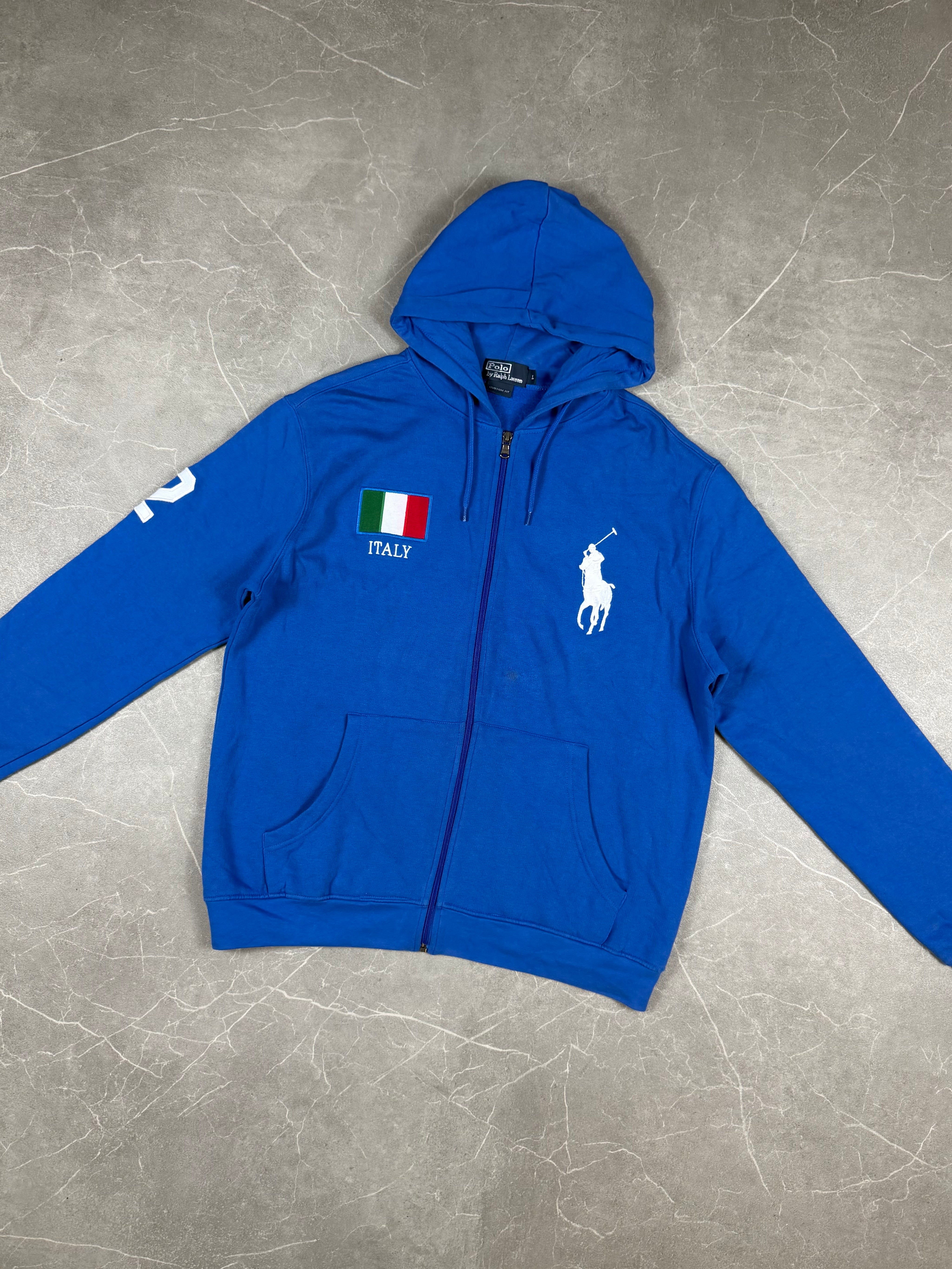 Ralph Lauren Big Pony ITALIA Zip (L)