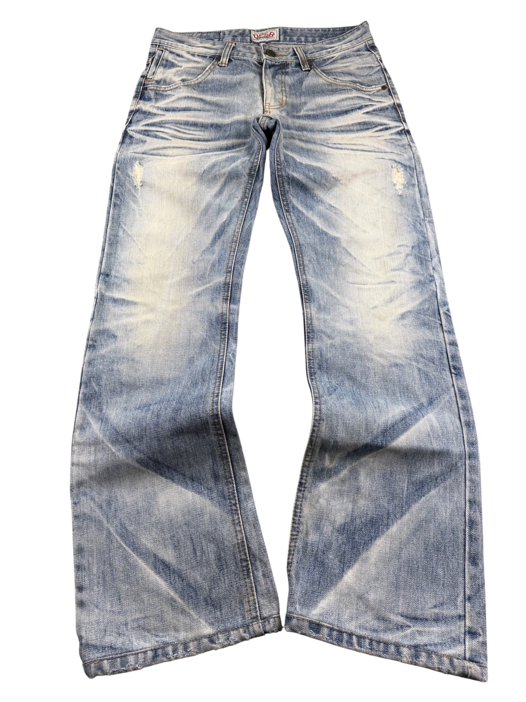 Ultra washed Straight Jeans (XS)