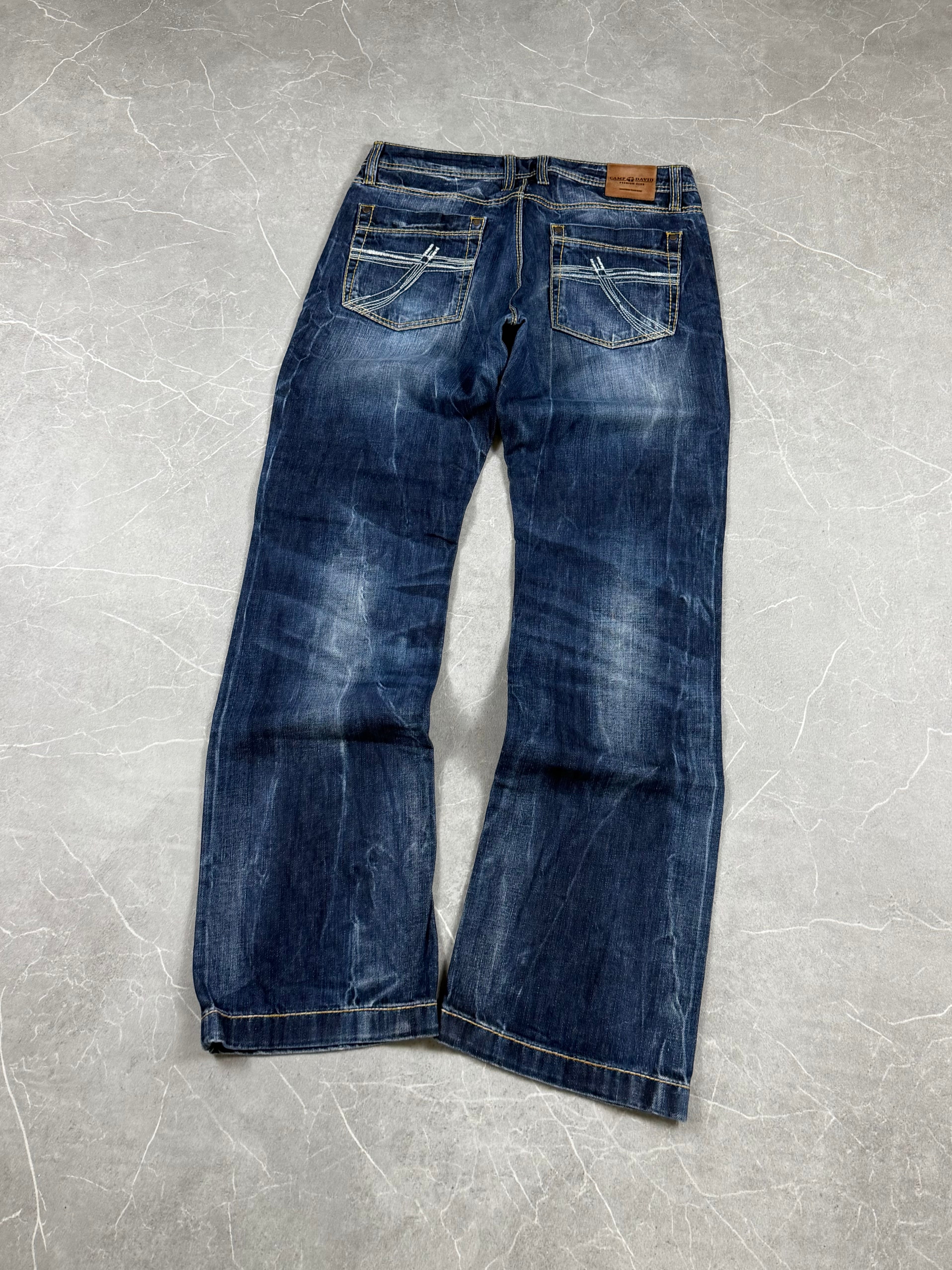 Camp David washed Bootcut Jeans (M)