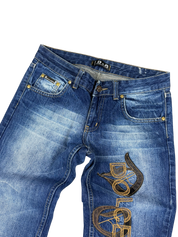 Dolce & Gabbana Big Logo Straight-Fit Jeans (XS-S)