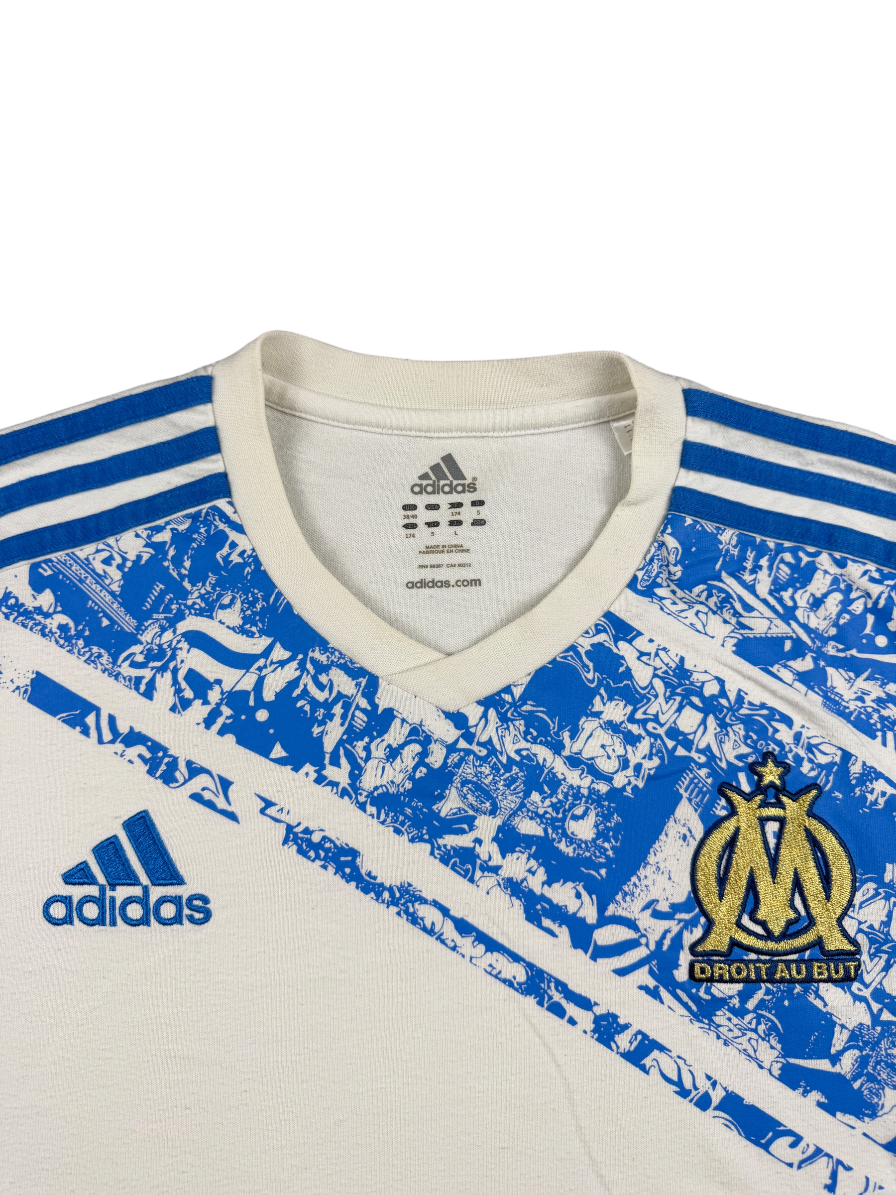 2011 Marseille Adidas Tshirt (M)