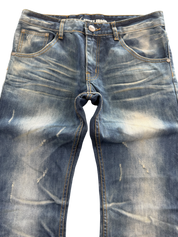 Washed Straightfit Jeans (S)