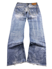 Crazy washed Bootcut Jeans (S)