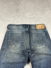 Diesel washed bootcut jeans (S)