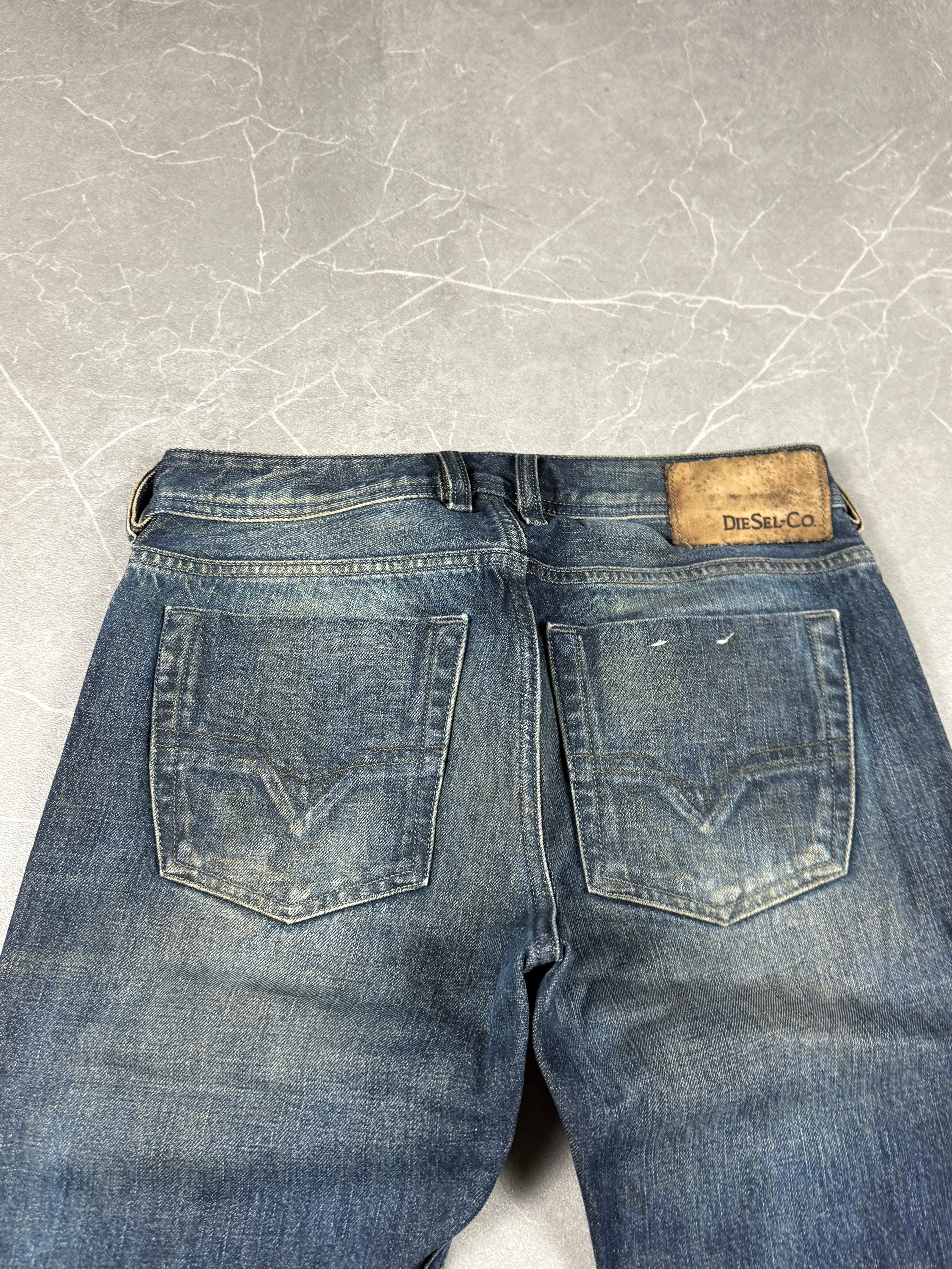 Diesel washed bootcut jeans (S)