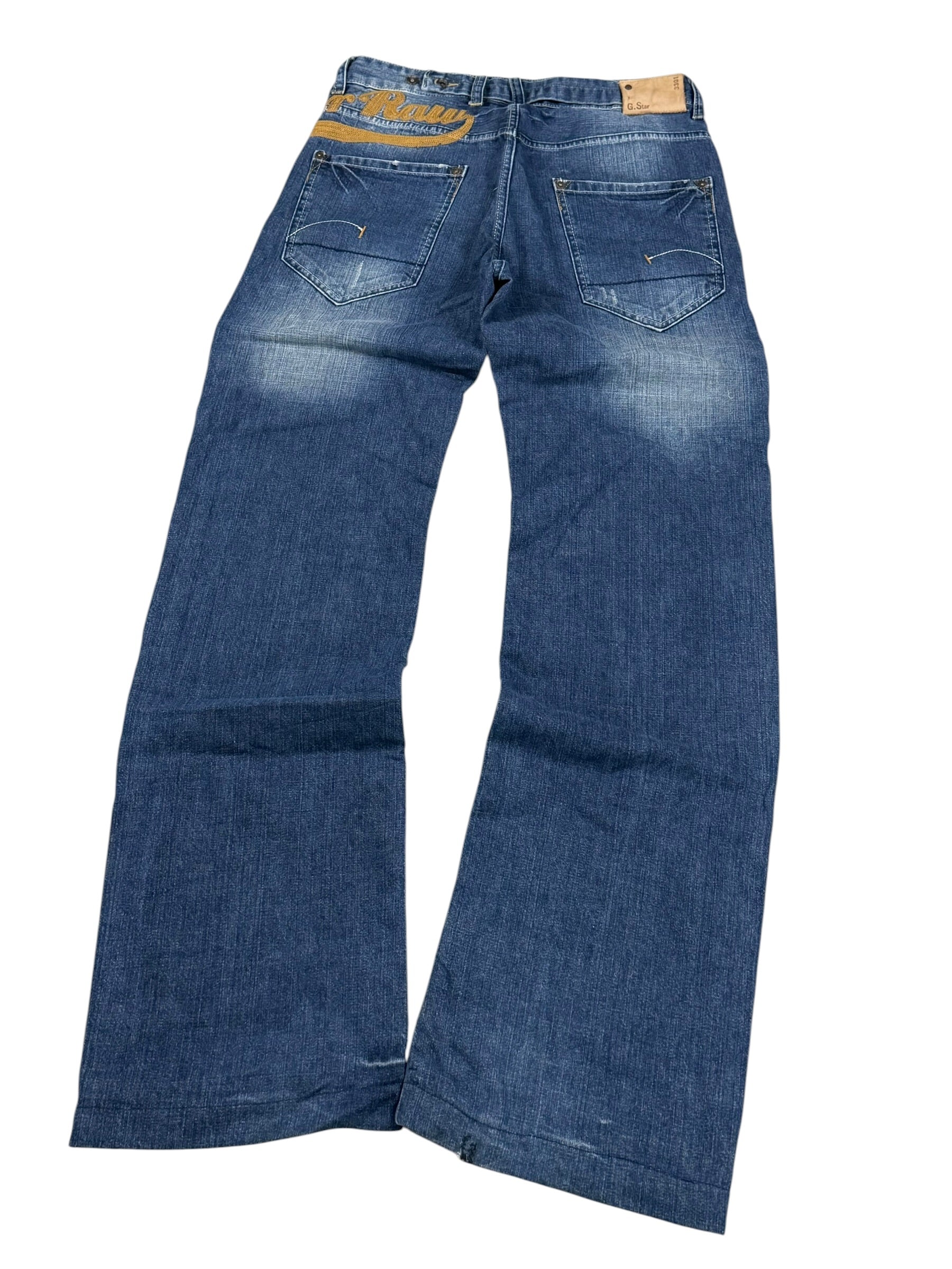 G-Star Logo Bootcut Jeans (L)