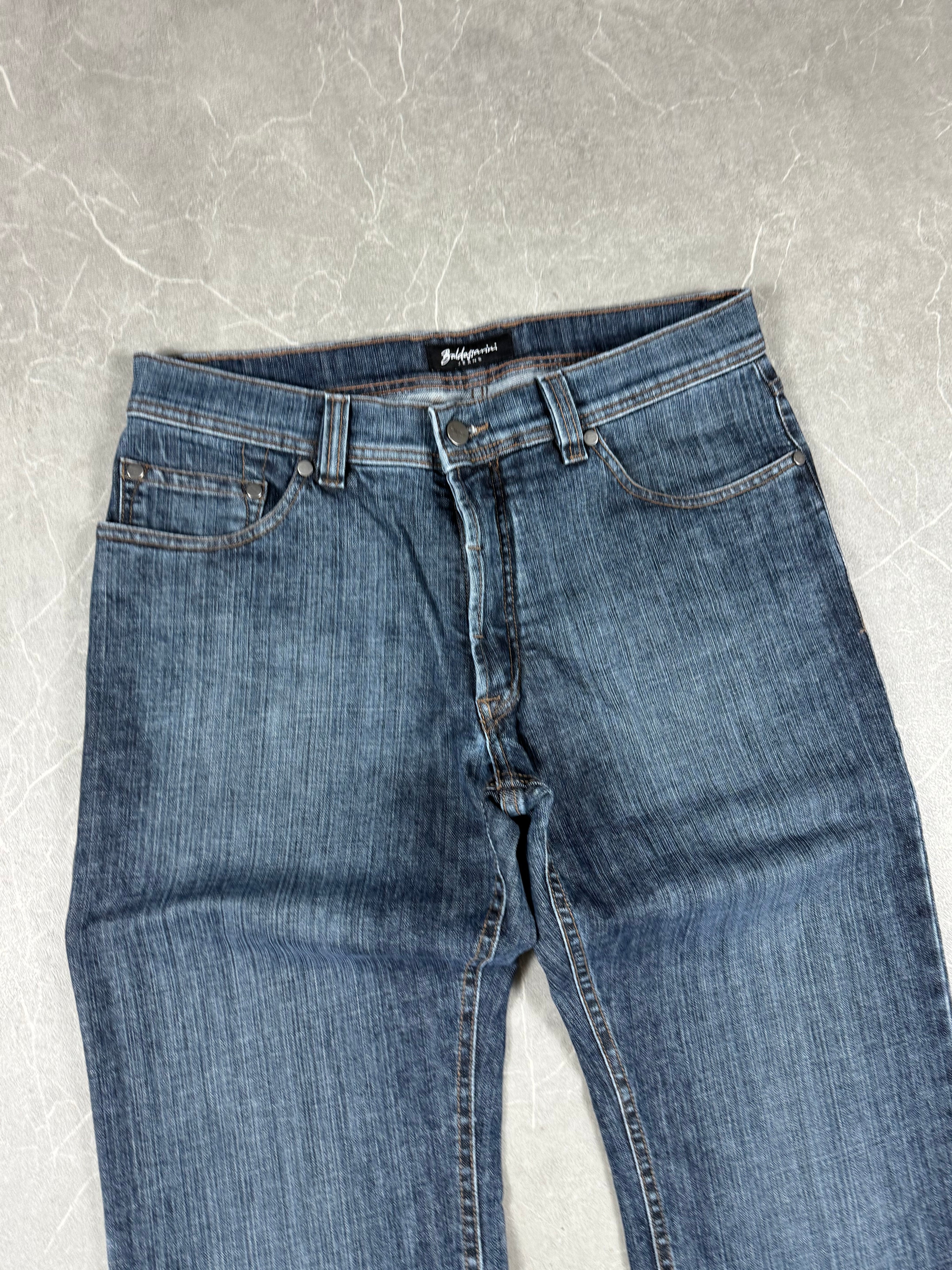 Bootcut raw denim (S-M)