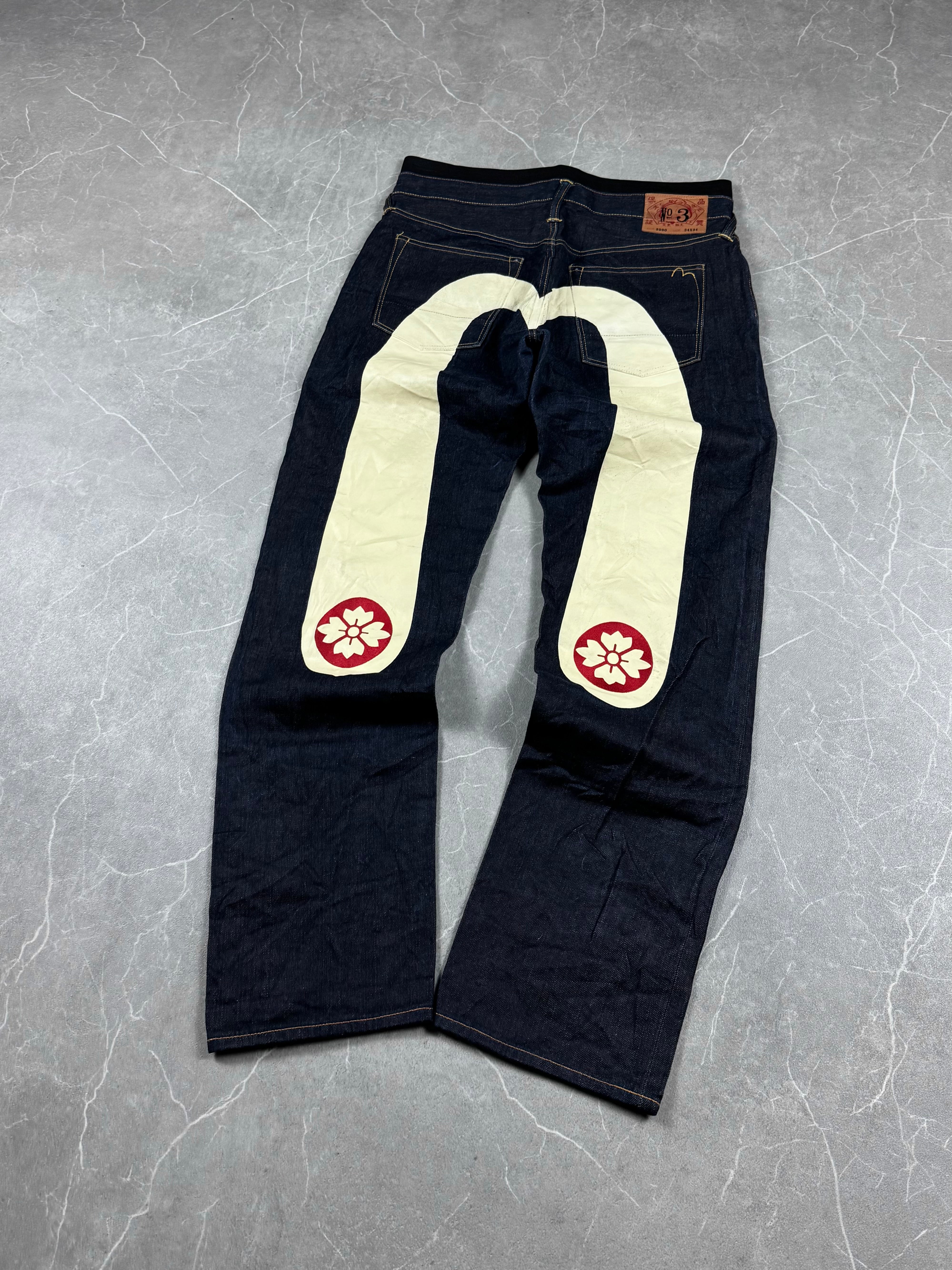 Evisu Big Logo Jeans (L)