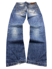 Crazy washed Straight Jeans (S)
