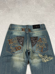 Vintage Armani Big Logo Jeans (S-M)