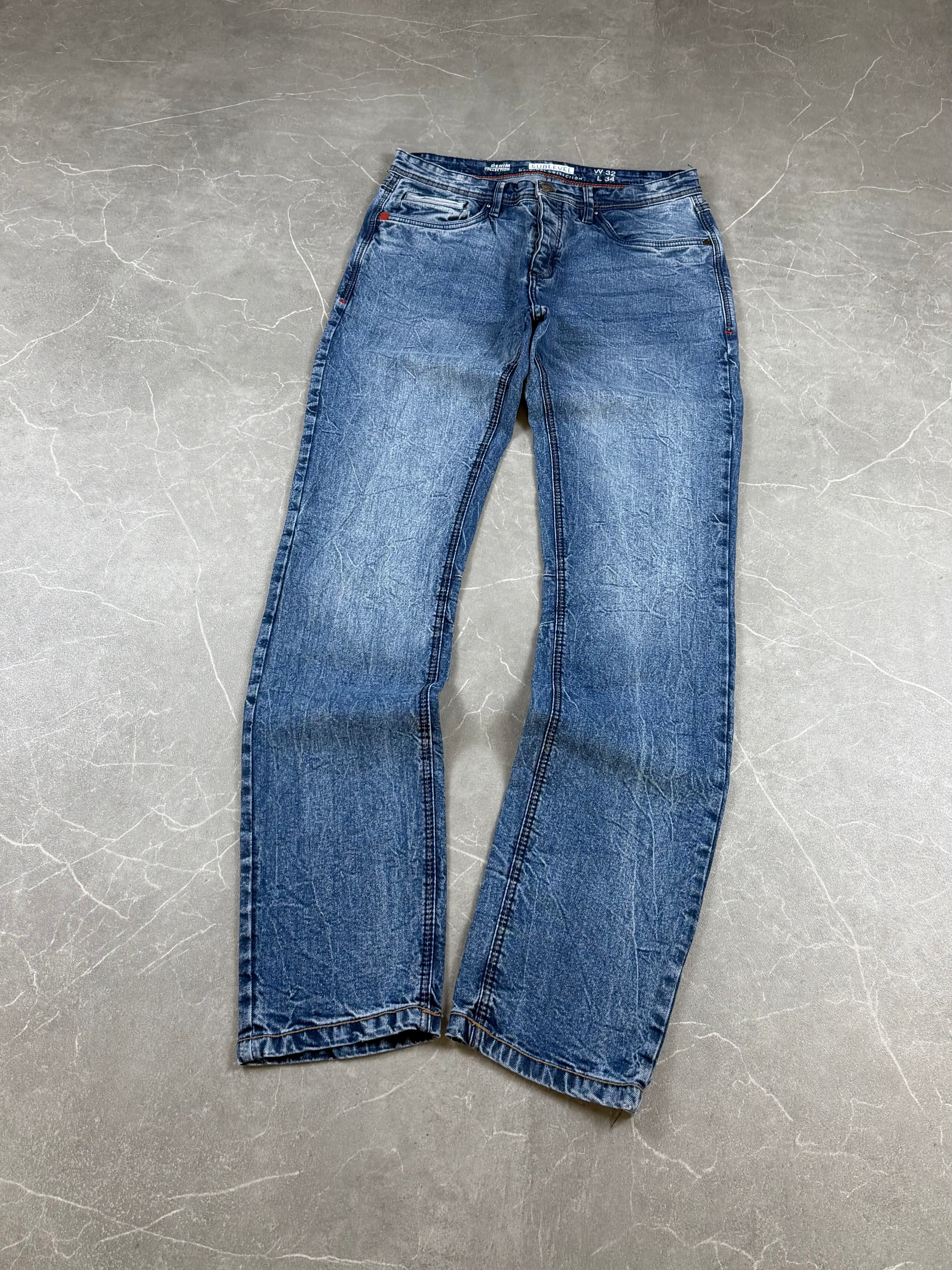 Vintage Washed Slim Jeans (M)