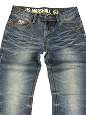 Vintage washed Slim-fit Jeans (S)