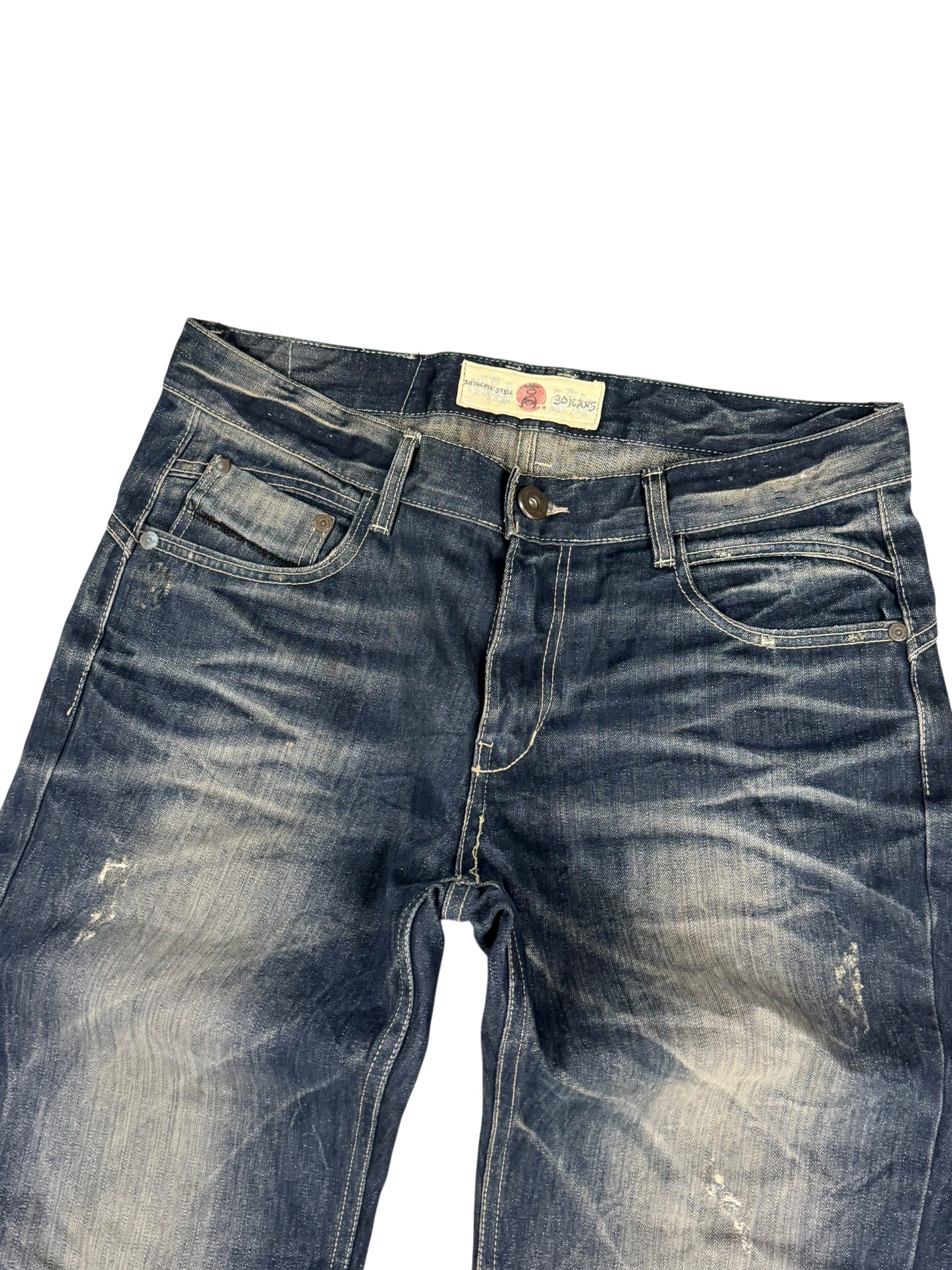 Ultra Washed Bootcut Jeans (M)