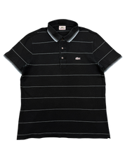 Lacoste vintage striped Poloshirt (S)