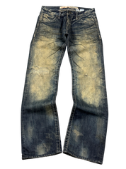 Crazy Sandwashed Straight Jeans (S-M)