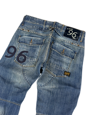 G-Star Slim-Fit „96“Logo Jeans (XS)