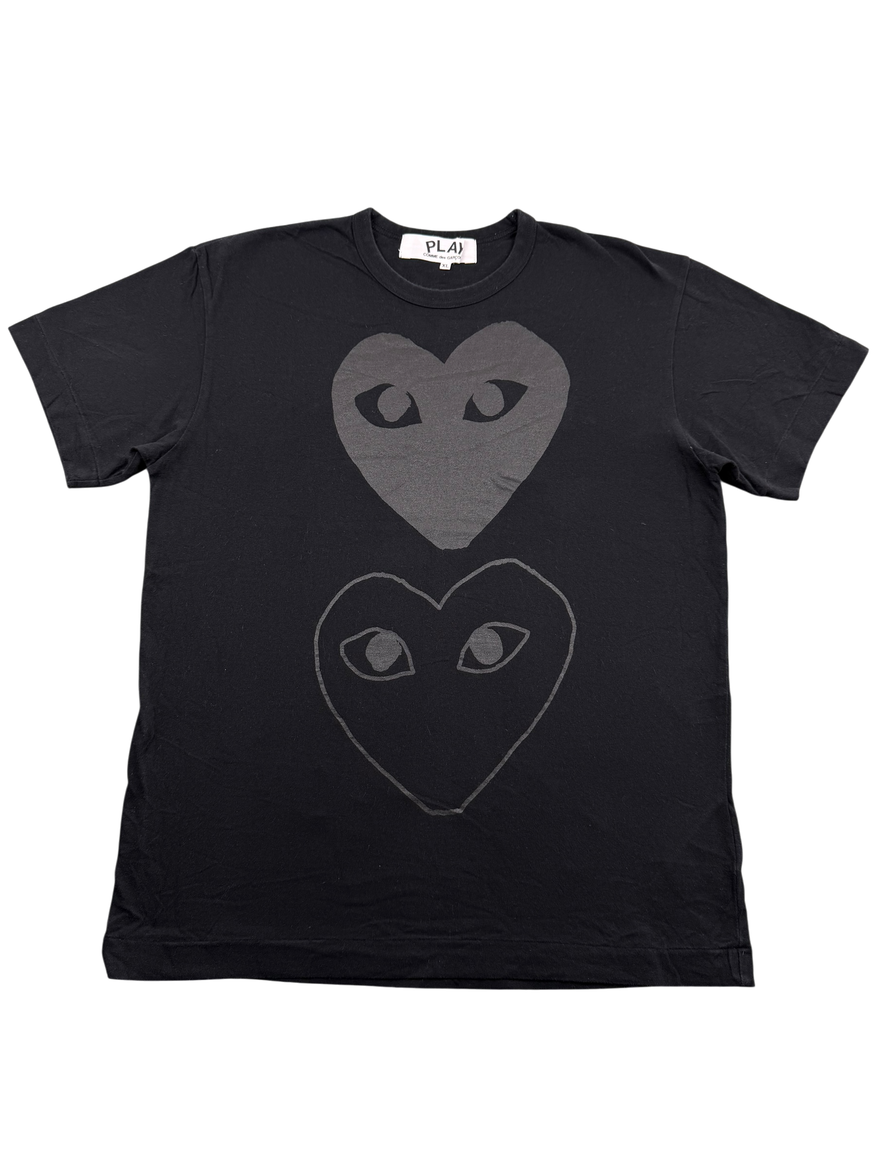 Comme de Garcon Doube Heart Tshirt (XL)