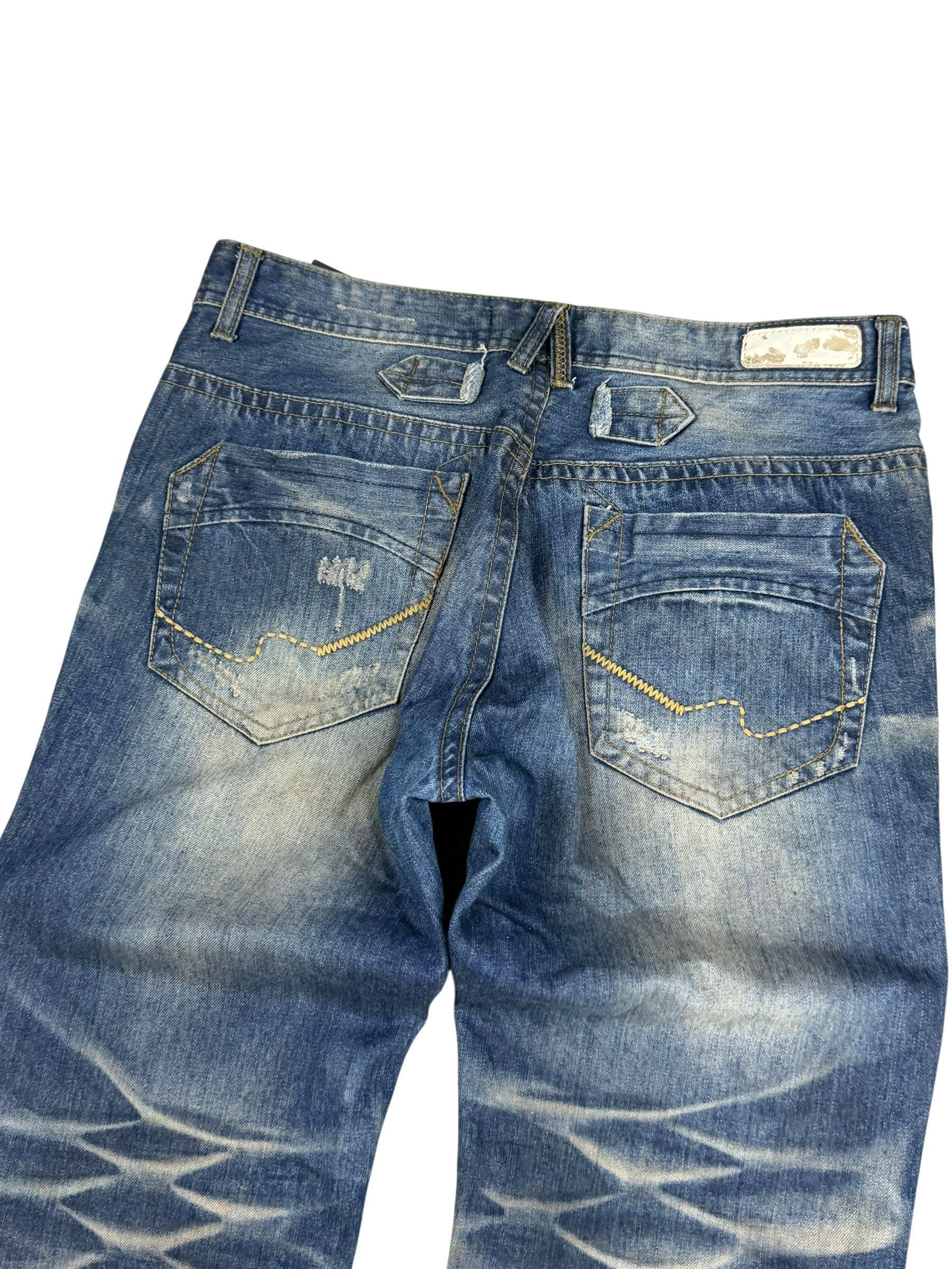 Ultra Washed Straight Jeans (M)