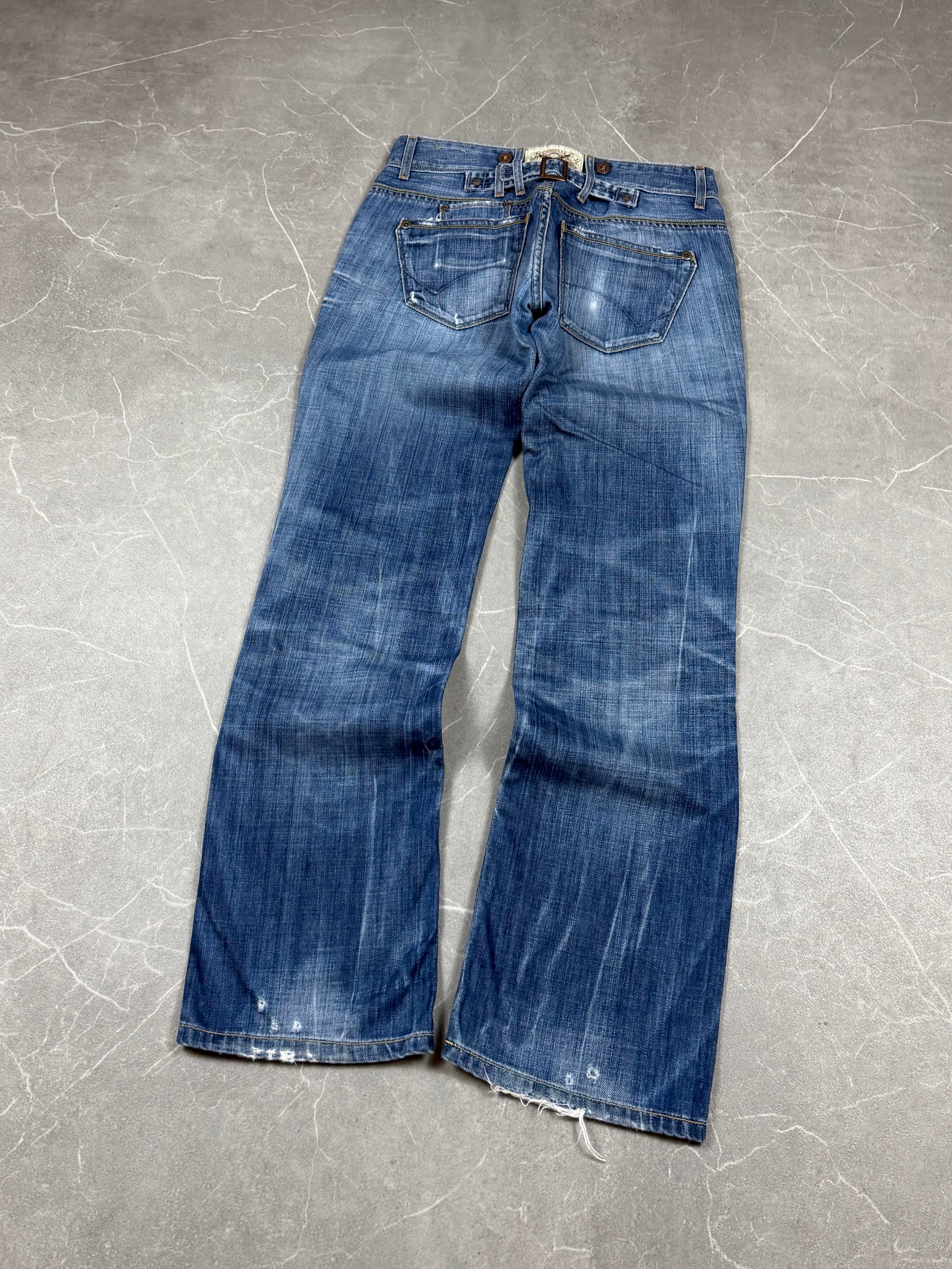Vintage washed Straight Jeans (XS)