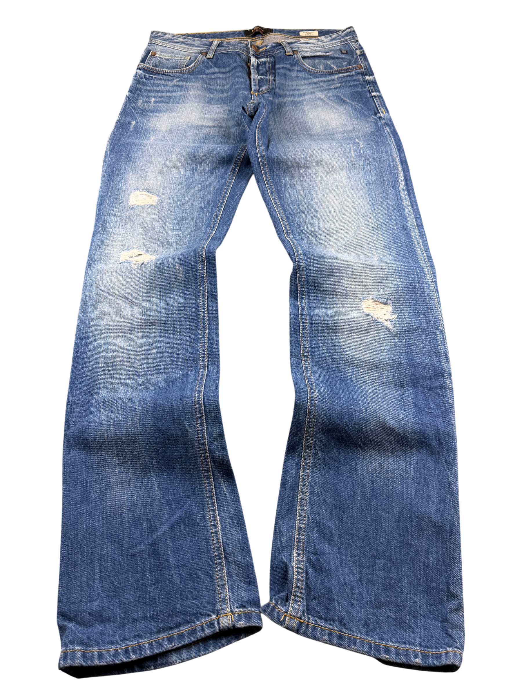 Vintage washed Straight Jeans (M)