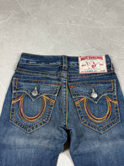 Vintage True Religion Rainbow Bootcut Jeans (S)