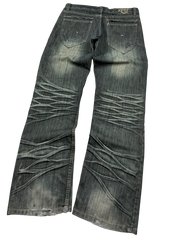 Crazy washed Bootcut Jeans (L)