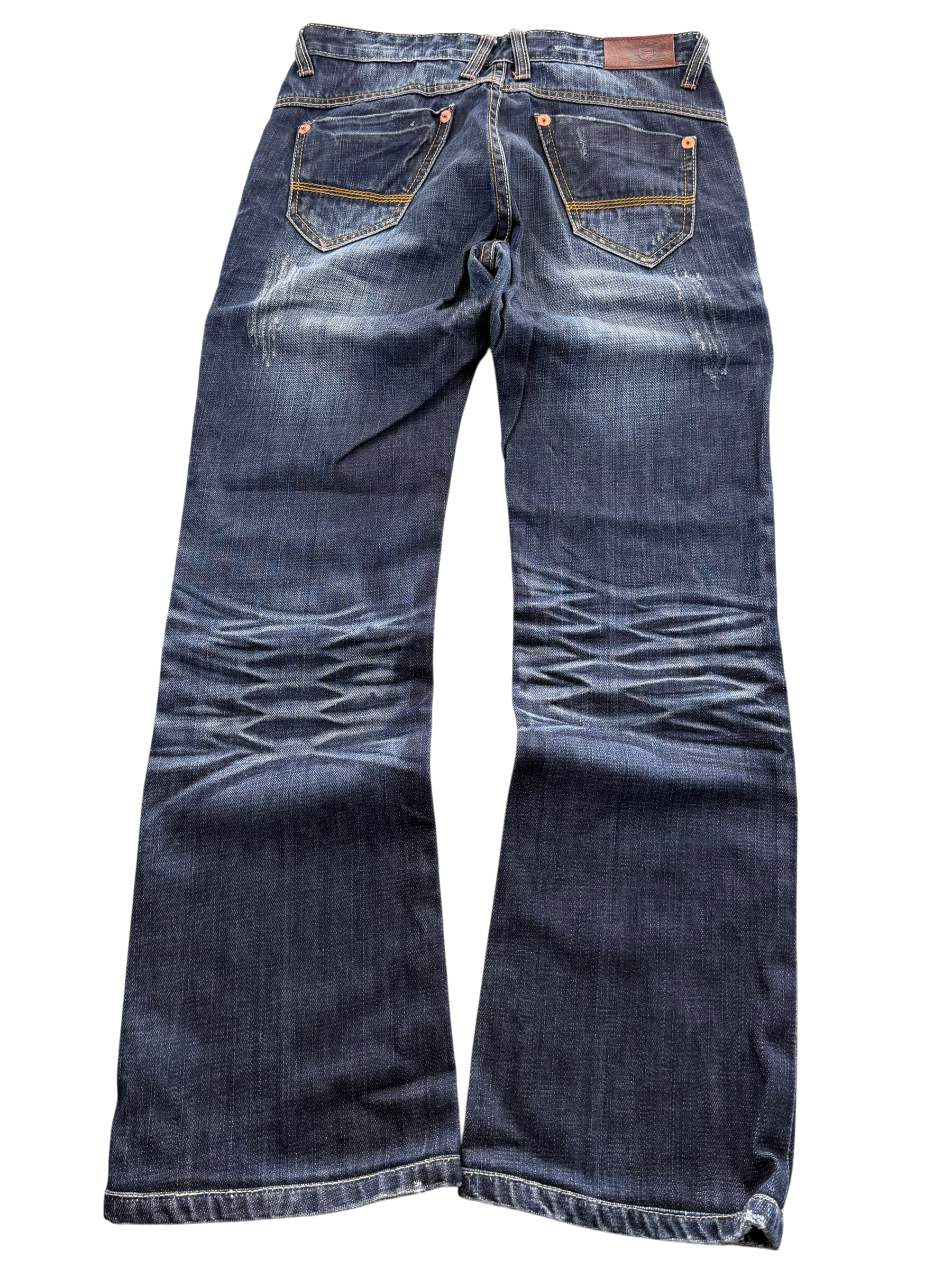 Washed Bootcut Jeans (XXS)