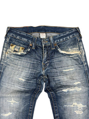 True Religion washed Bootcut Jeans (M)