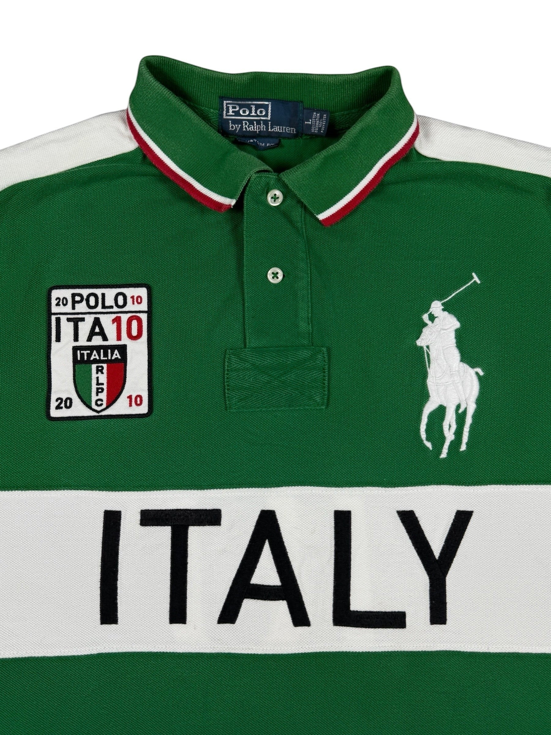 Ralph Lauren Big Pony "Italia" Polo Shirt (L)