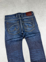 Vintage Washed Bootcut Jeans (S)